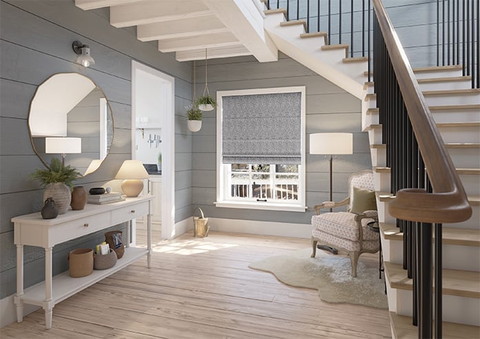 Tiverton, Flint - Twist&Fit Roman Blind - Image 7